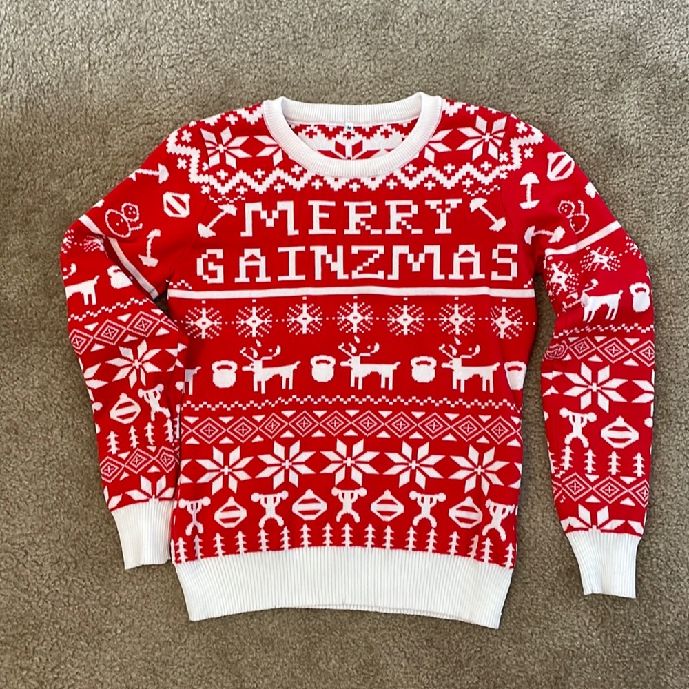 Merry Gainzmas Christmas Sweater
